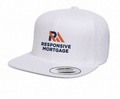 Responsive Mortgage Premium Flat Bill Snapback Cap | Custom Embroidered Corporate Hat