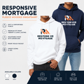 Responsive Mortgage Logo District® Fleece Hooded Sweatshirt