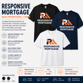 Responsive Mortgage Basic Promotional T-Shirt - Minimum order 25