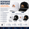 Responsive Mortgage 5-Panel High Crown Mesh Back Trucker Hat